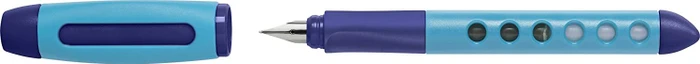 Faber-Castell Schulfüller Scribolino blau, linke Hand