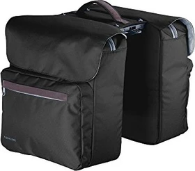 racktime Ture Doppel Gepäcktasche carbon black