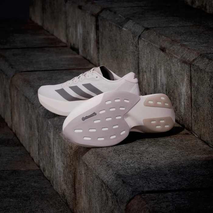 adidas Adizero Evo SL Woven putty mauve/charcoal/iron metallic (Herren)