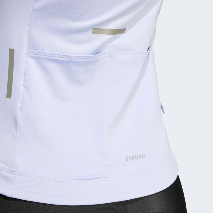 adidas Tempo 3-Streifen Trikot kurzarm violet tone (Damen)