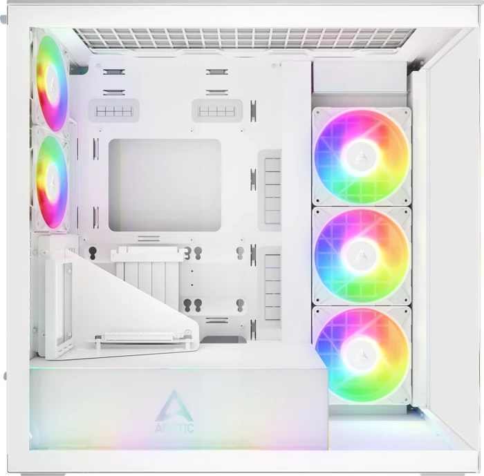 ARCTIC Xtender VG White, Glasfenster