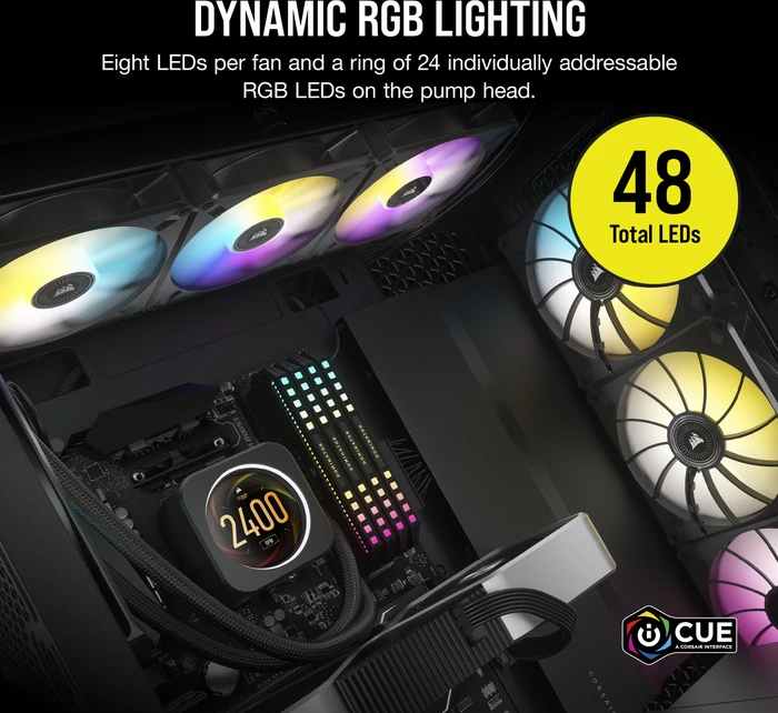 Corsair iCUE H150i Elite LCD