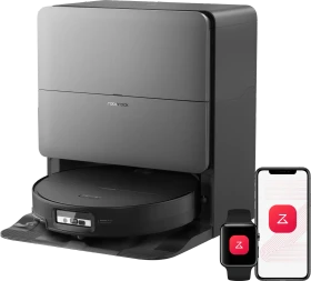 Roborock Saros 20 Sonic Saug-/Wischroboter schwarz inkl. Absaug-/Reinigungsstation