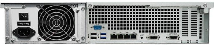 Synology RackStation RS3617xs, 4GB RAM ECC, 4x RJ-45 1000Base-T, 2x USB 3.0, 2HE