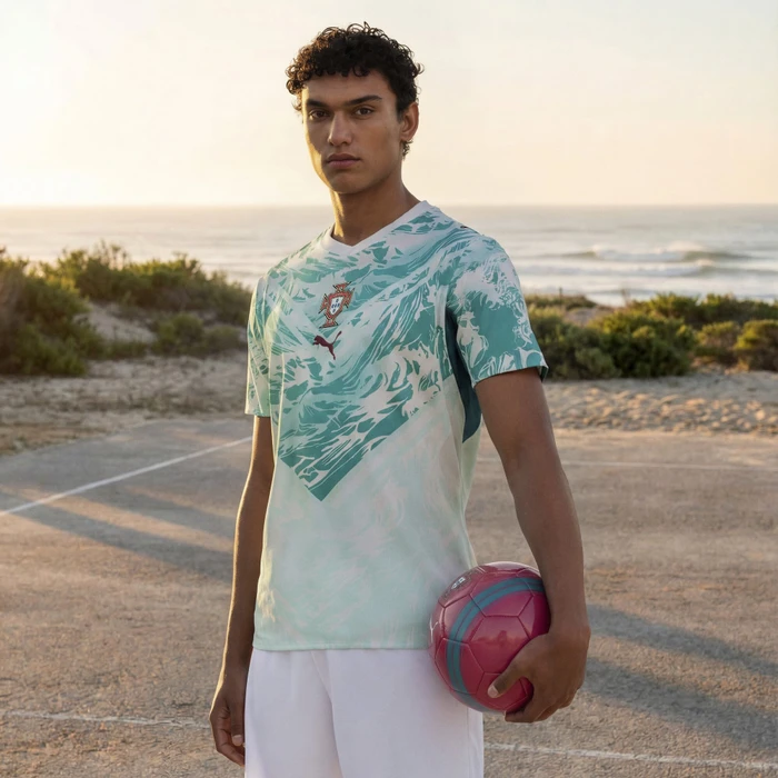Puma FIFA WM 2026 Portugal Authentic Auswärtstrikot kurzarm (Herren)