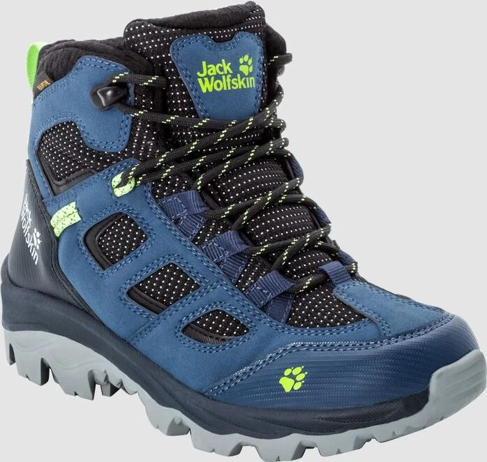 Jack Wolfskin Vojo Texapore Mid dark blue/lime (Junior)