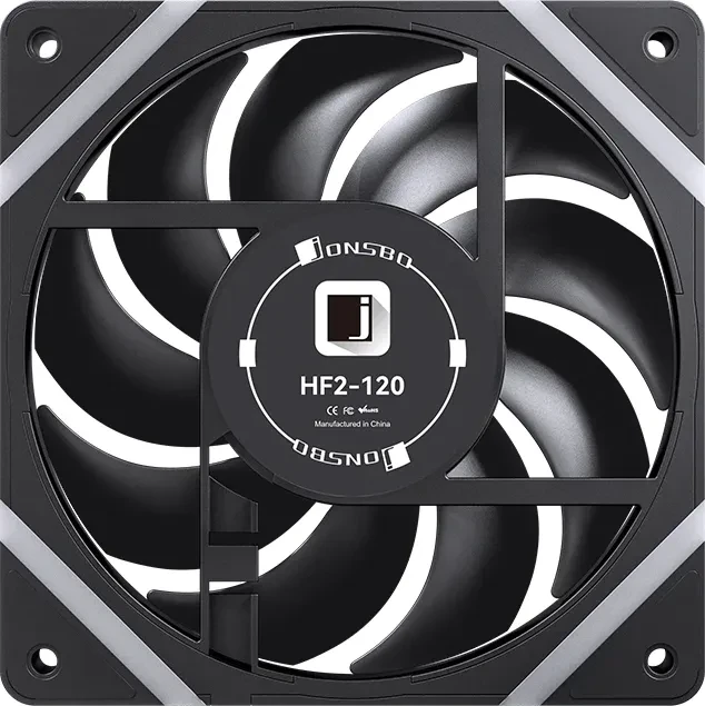 Jonsbo HF2-120BR, schwarz, 120mm