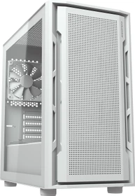 Cougar Uniface Mini White, weiß, Glasfenster (CGR-55C9W / 3855C90.0002)