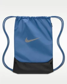 Nike Brasilia Sportbeutel indigo storm/black/reflective silver
