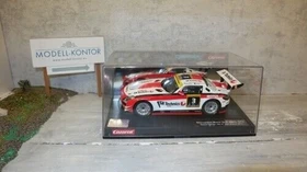 Carrera Digital 124 Mercedes SLS AMG GT3 Black Falcon No.3 24h Dubai 2012