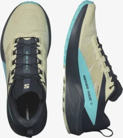 Salomon Sense Ride 5 alfalfa/carbon/peacock blue (Herren)