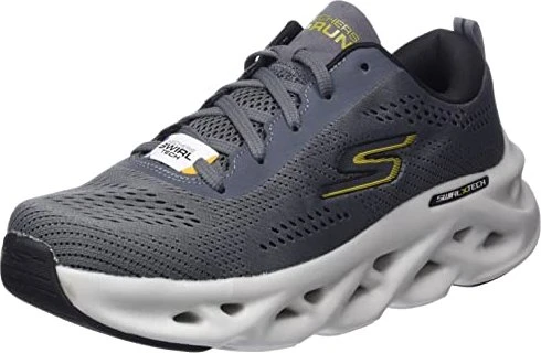 Skechers Go Run Swirl Tech grau/schwarz (Herren)