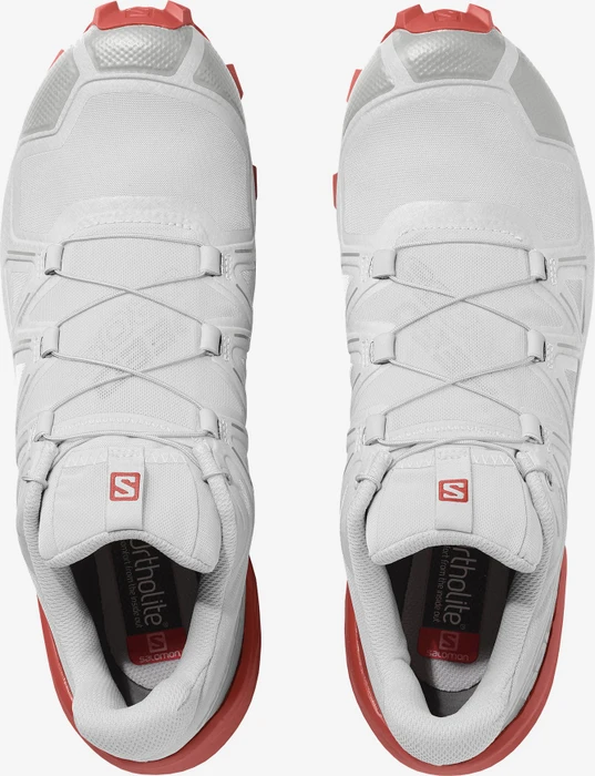 Salomon Speedcross 5 white/cherry tomato (Herren)