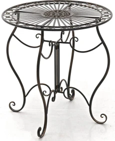 CLP Indra Gartentisch 70cm bronze