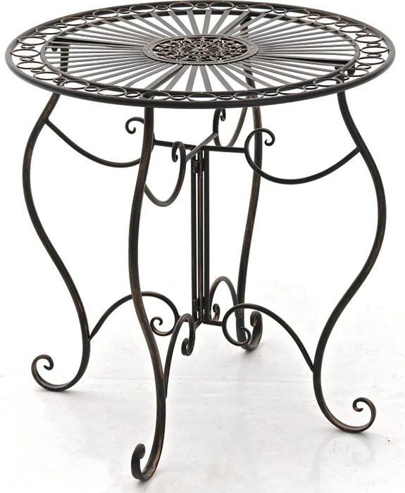 CLP Indra Gartentisch 70cm bronze