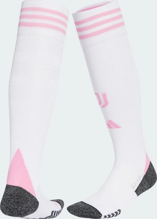 adidas Juventus Turin 2025/2026 Heimstutzen white/bliss pink