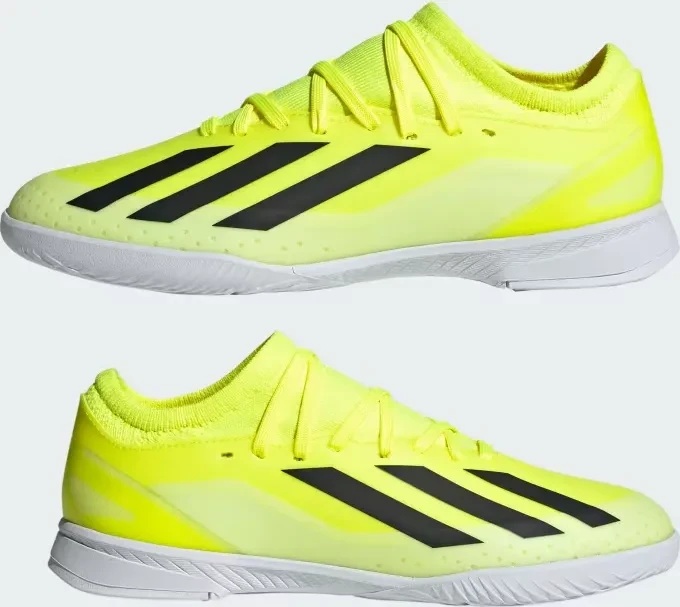 adidas X Crazyfast League IN team solar yellow 2/core black/cloud white (Junior)