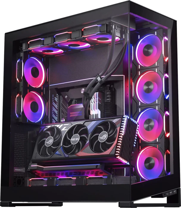 Phanteks Premium Vertical GPU Bracket Riser Card, gewinkelt, PCIe 4.0, 220mm, schwarz