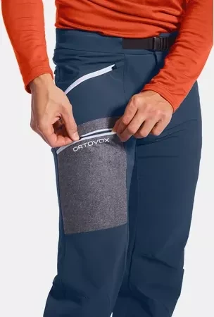 Ortovox Cevedale Skihose lang petrol blue (Herren)