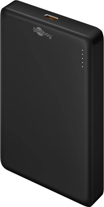 Wentronic Goobay Powerbank magnetisch 10000mAh schwarz