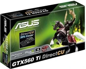 ASUS GeForce GTX 560 Ti DirectCU, ENGTX560 Ti DC/2DI/1GD5, 1GB GDDR5, 2x DVI, Mini HDMI