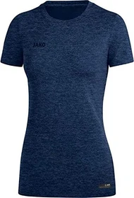 Jako Premium Basics T-Shirt kurzarm marine melange (Damen)