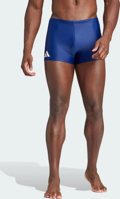 adidas Solid Boxer Badehose dark blue/white (Herren)