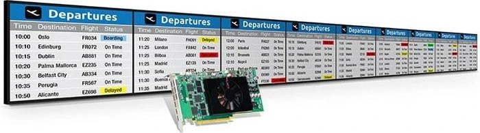 Matrox C900, 4GB GDDR5, 9x Mini HDMI