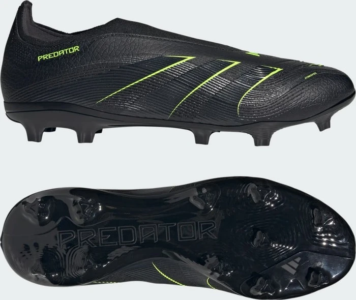 adidas Predator League Laceless MG core black/carbon/lucid lemon