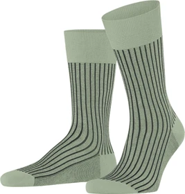 Falke Oxford Stripe Socken pale olive (Herren)