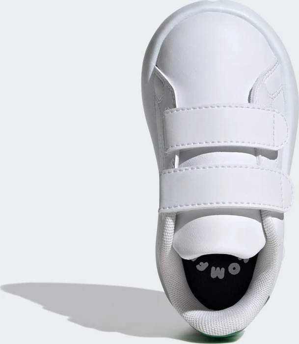 adidas Advantage cloud white/green (Junior)