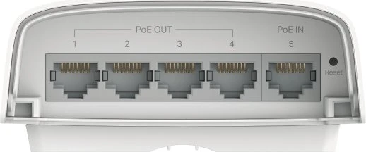 TP-Link Omada SG2000 Outdoor Wallmount Gigabit Smart Switch, 5x RJ-45, 64W PoE++ PD