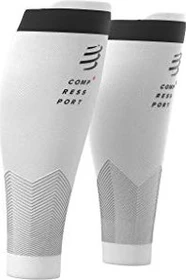 Compressport R2V2 Calf Sleeves Compression Laufsocken weiß (Herren)