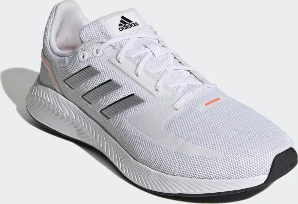 adidas Runfalcon 2.0 cloud white/silver metallic/solar red (Herren)