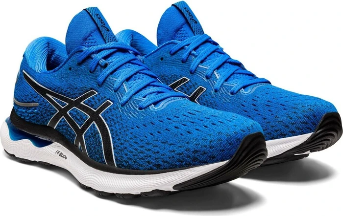 Asics Gel-Nimbus 24 electric blue/piedmont grey (Herren)