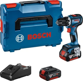 Bosch Professional GSR 18V-90 C Akku-Bohrschrauber inkl. L-Boxx + 2 Akkus 5.0Ah