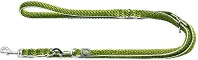 Hunter Hilo Verstellbare Hundeführleine, mit leichtem Mesh-Material, 2.5x200cm, limette, Limette (66614)