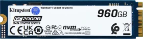 Kingston DC2000B Data Center Series Boot SSD - 0.4DWPD 960GB, M.2 2280 / M-Key / PCIe 4.0 x4