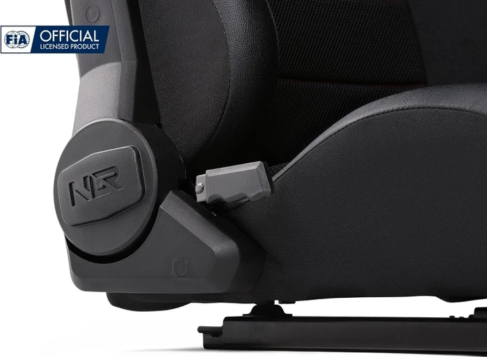 Next Level Racing ERS5 Elite Liegesitz, Fabric & Simaero Mesh Edition, schwarz