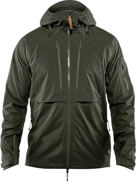 Fjällräven Keb Eco-Shell Funktionsjacke deep forest (Herren)