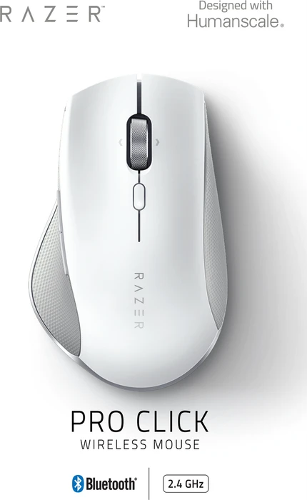 Razer Pro Click Ergonomic Wireless Mouse, USB/Bluetooth