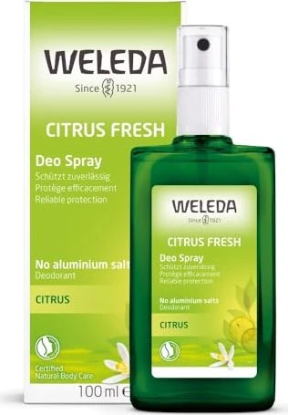 Weleda Citrus Deodorant Zerstäuber, 100ml