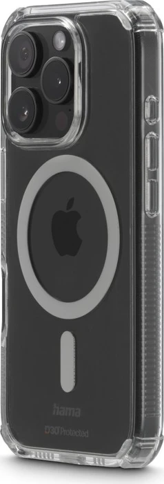 Hama Handyhülle MagCase Extreme Protect für Apple iPhone 16 Pro transparent