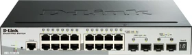 D-Link DGS-1510 Desktop Gigabit Smart Switch, 16x RJ-45, 2x SFP, 2x SFP+ (DGS-1510-20)