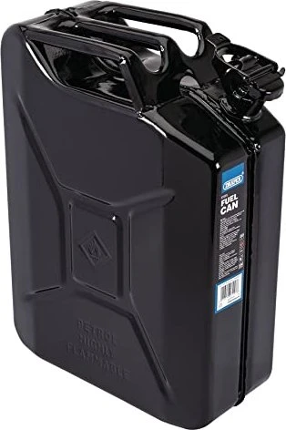 Draper Kraftstoffkanister Stahl 20l schwarz