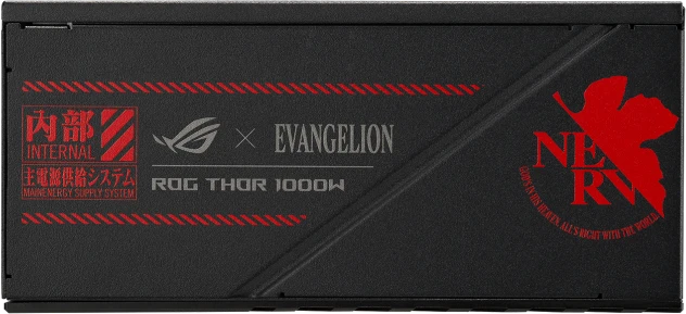 ASUS ROG Thor Platinum II EVA Edition, ROG-THOR-1000P2-EVA-GAMING, 1000W, ATX 2.4, mit 16-Pin PCIe 5.0 Kabel