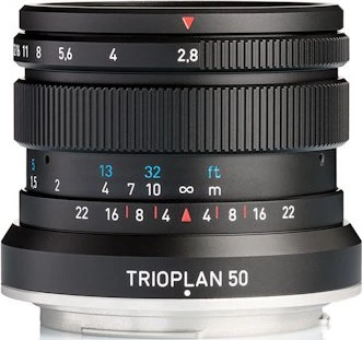 Meyer Optik Görlitz Trioplan 50mm 2.8 II für Canon RF
