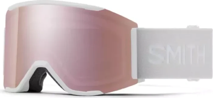 Smith Squad Mag white vapor/chromapop everyday rose gold mirror