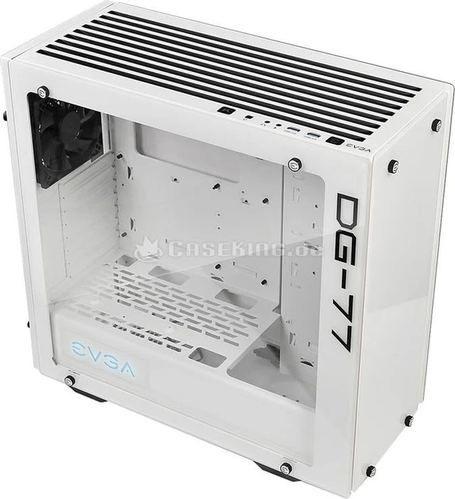 EVGA DG-77 weiß, Glasfenster