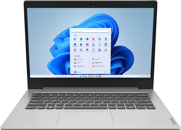 Lenovo IdeaPad 1 14IGL05, Platinum Grey, Celeron N4020, 4GB RAM, 128GB SSD, DE